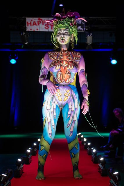 Championnat Body Painting Contest, 14 avril 2025