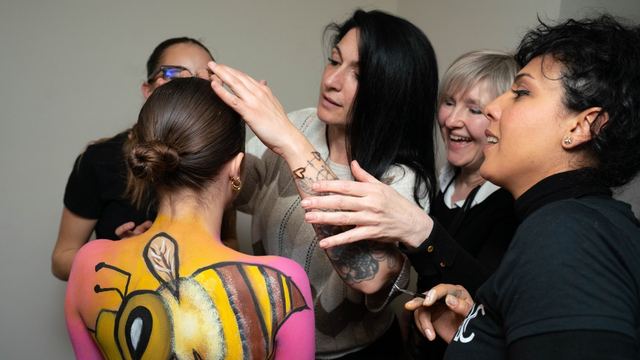 Championnat Body Painting Contest, 14 avril 2025