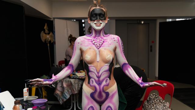 Championnat Body Painting Contest, 14 avril 2025