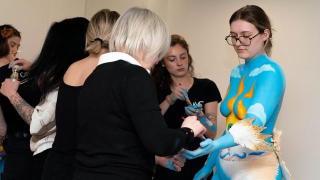 Championnat Body Painting Contest, 14 avril 2025