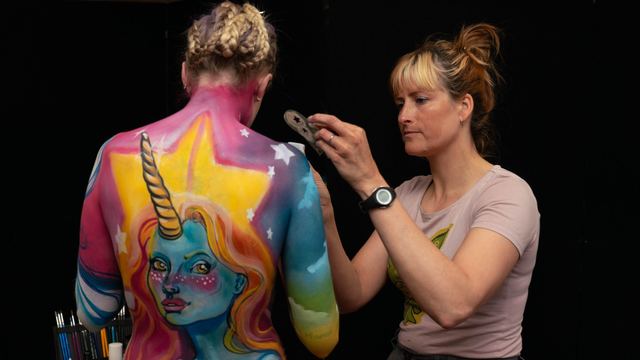 Championnat Body Painting Contest, 14 avril 2025