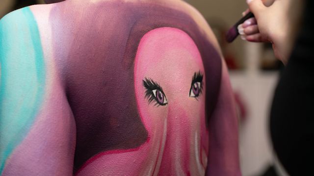 Championnat Body Painting Contest, 14 avril 2025
