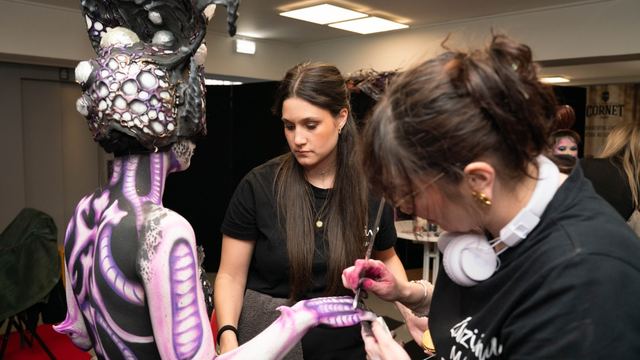 Championnat Body Painting Contest, 14 avril 2025