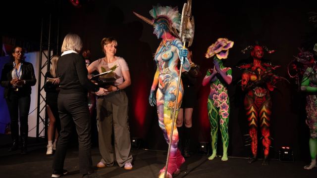 Championnat Body Painting Contest, 14 avril 2025
